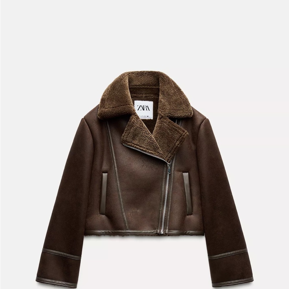 Zara Dark Brown short/cropped  Jacket
